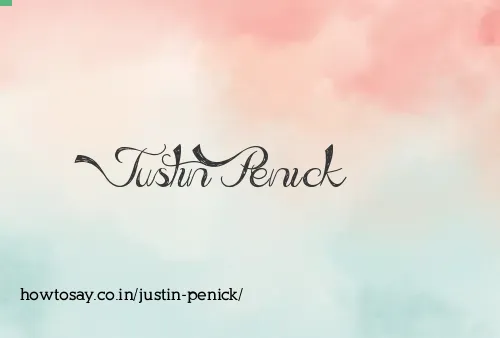 Justin Penick
