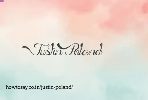 Justin Poland