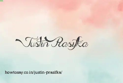 Justin Prasifka
