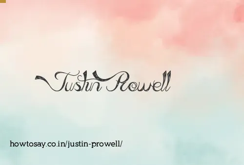 Justin Prowell