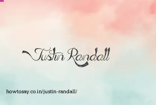 Justin Randall