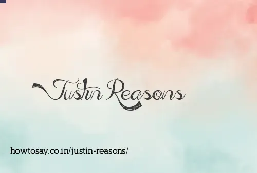 Justin Reasons
