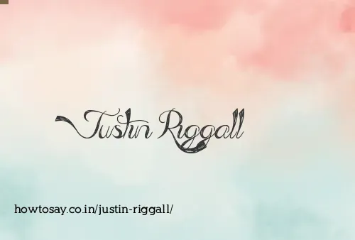Justin Riggall