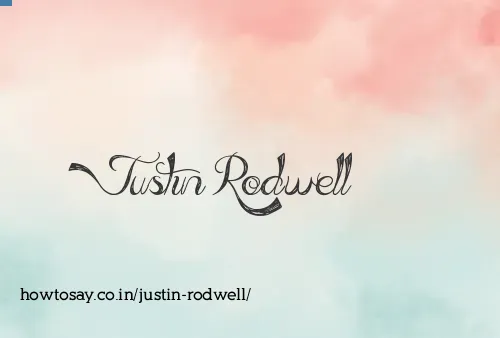 Justin Rodwell