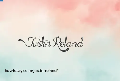 Justin Roland