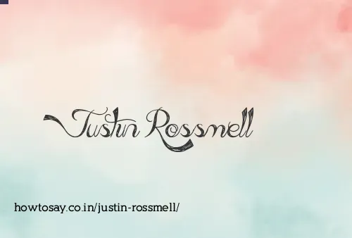 Justin Rossmell