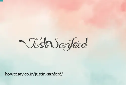 Justin Sanford