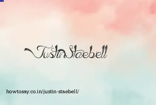 Justin Staebell