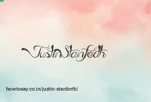 Justin Stanforth