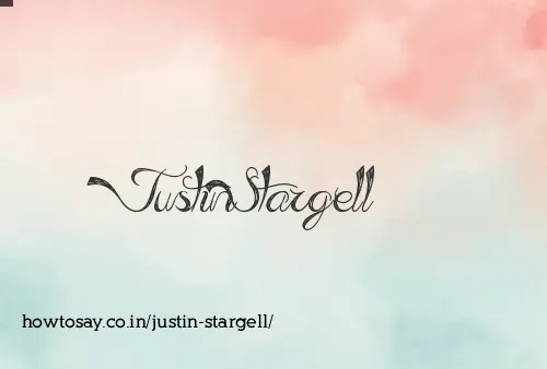 Justin Stargell