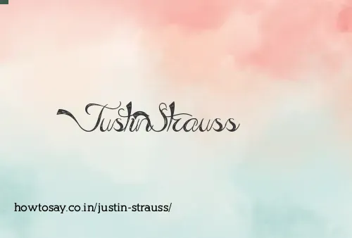Justin Strauss