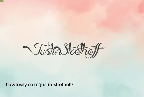 Justin Strothoff