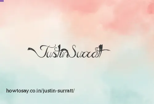 Justin Surratt