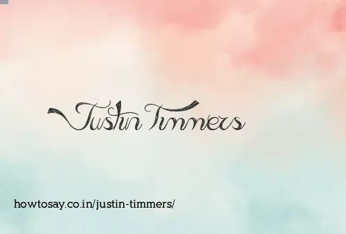 Justin Timmers