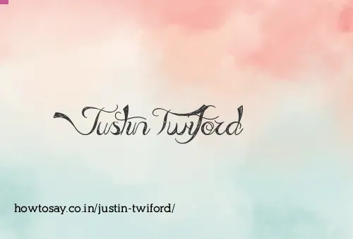 Justin Twiford