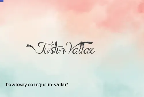 Justin Vallar