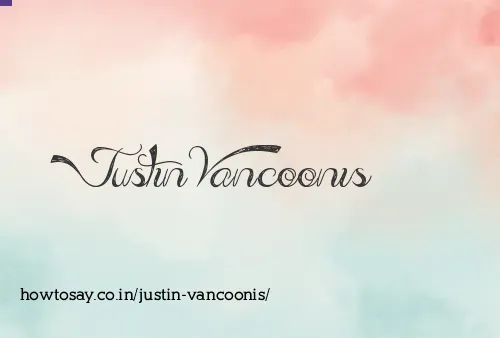 Justin Vancoonis