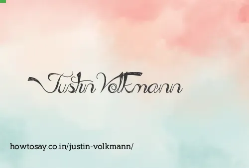 Justin Volkmann