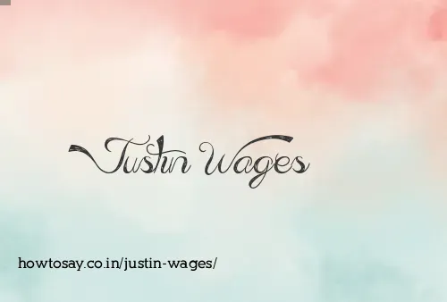 Justin Wages