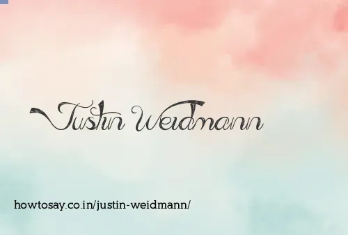 Justin Weidmann