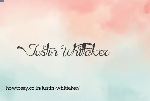 Justin Whittaker