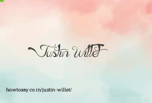 Justin Willet