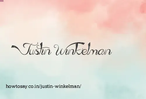 Justin Winkelman