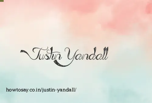 Justin Yandall