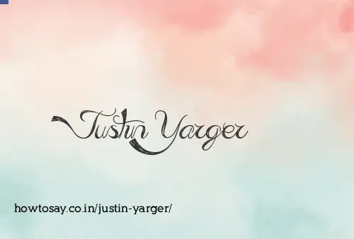 Justin Yarger