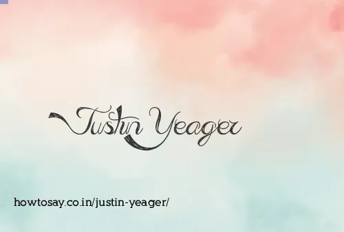 Justin Yeager