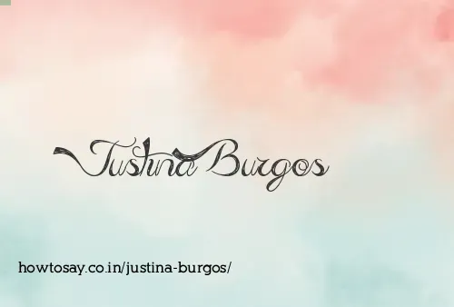 Justina Burgos