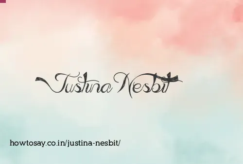Justina Nesbit