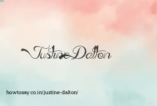 Justine Dalton