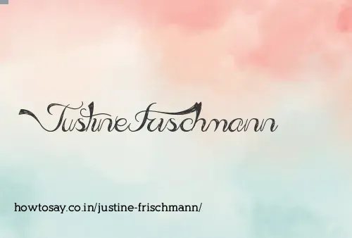 Justine Frischmann