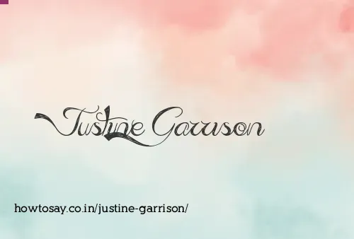 Justine Garrison