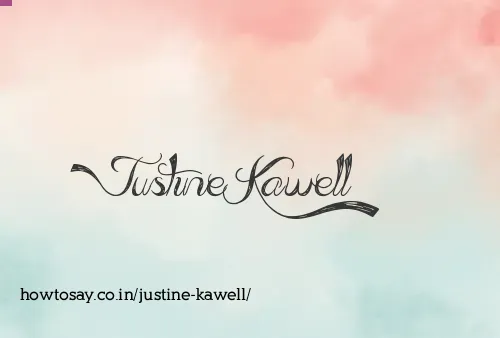 Justine Kawell