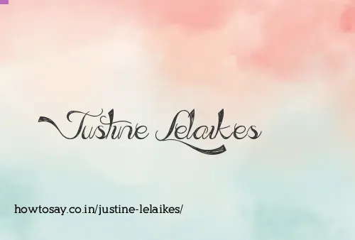 Justine Lelaikes