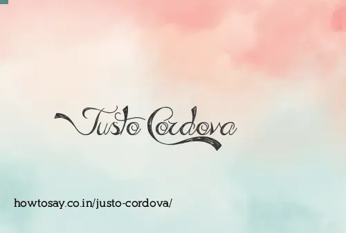 Justo Cordova