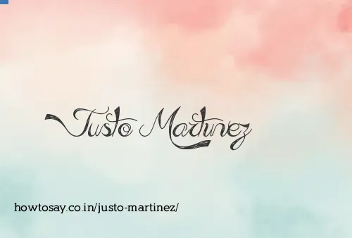 Justo Martinez