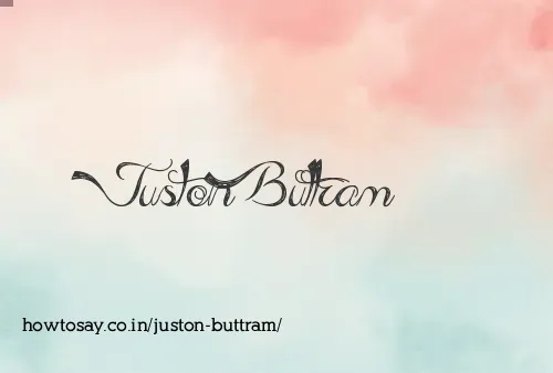 Juston Buttram