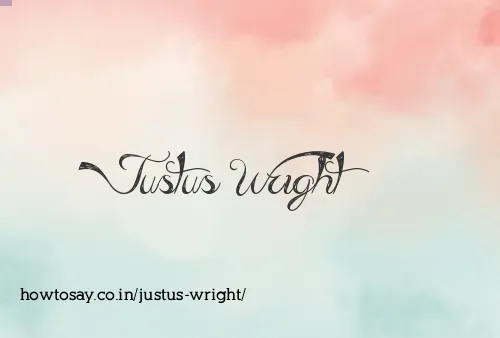 Justus Wright