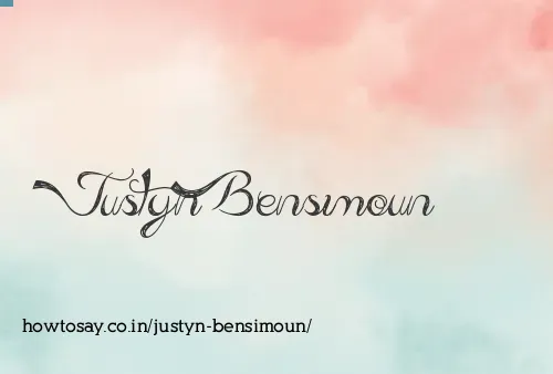 Justyn Bensimoun