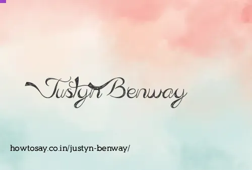 Justyn Benway