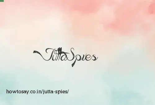 Jutta Spies