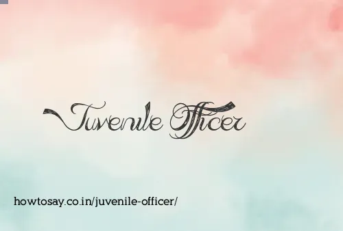 Juvenile Officer