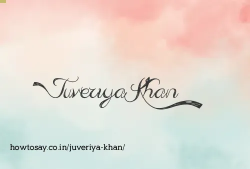 Juveriya Khan