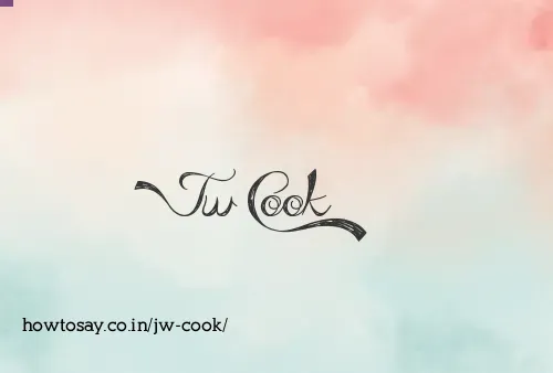 Jw Cook