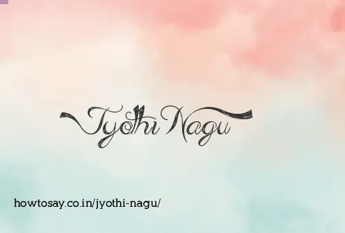 Jyothi Nagu