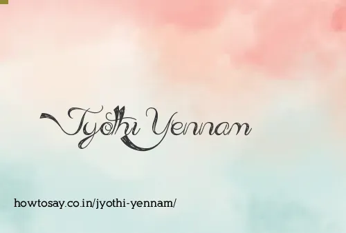 Jyothi Yennam