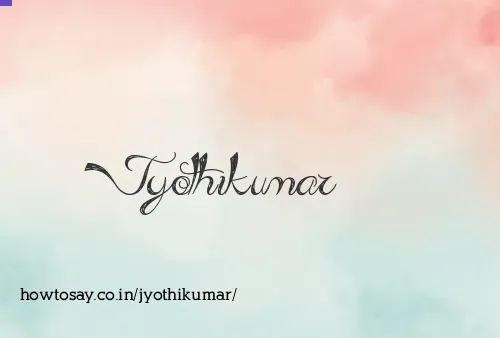 Jyothikumar